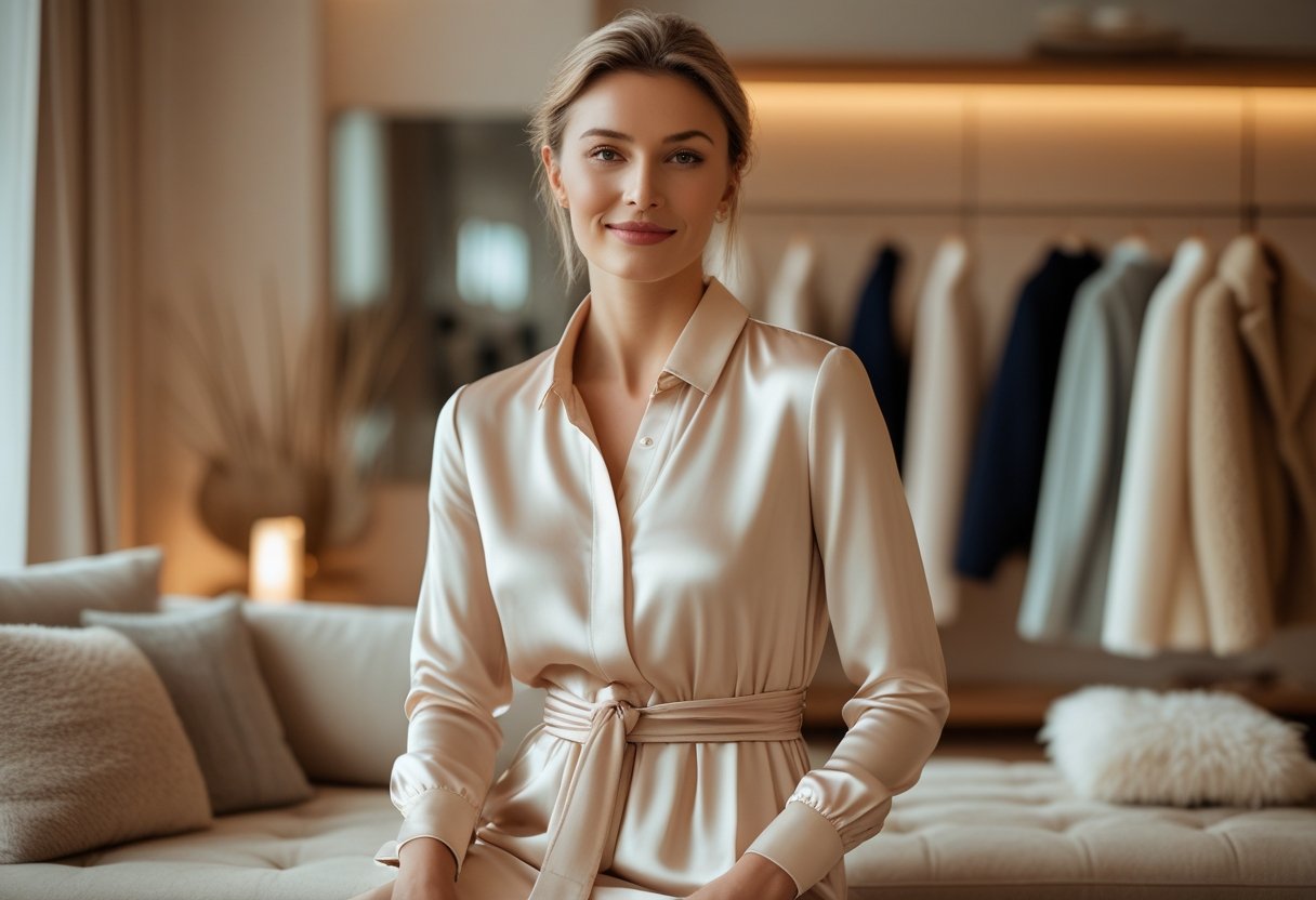 Sådan vælger du den perfekte silkekjole til de kolde måneder